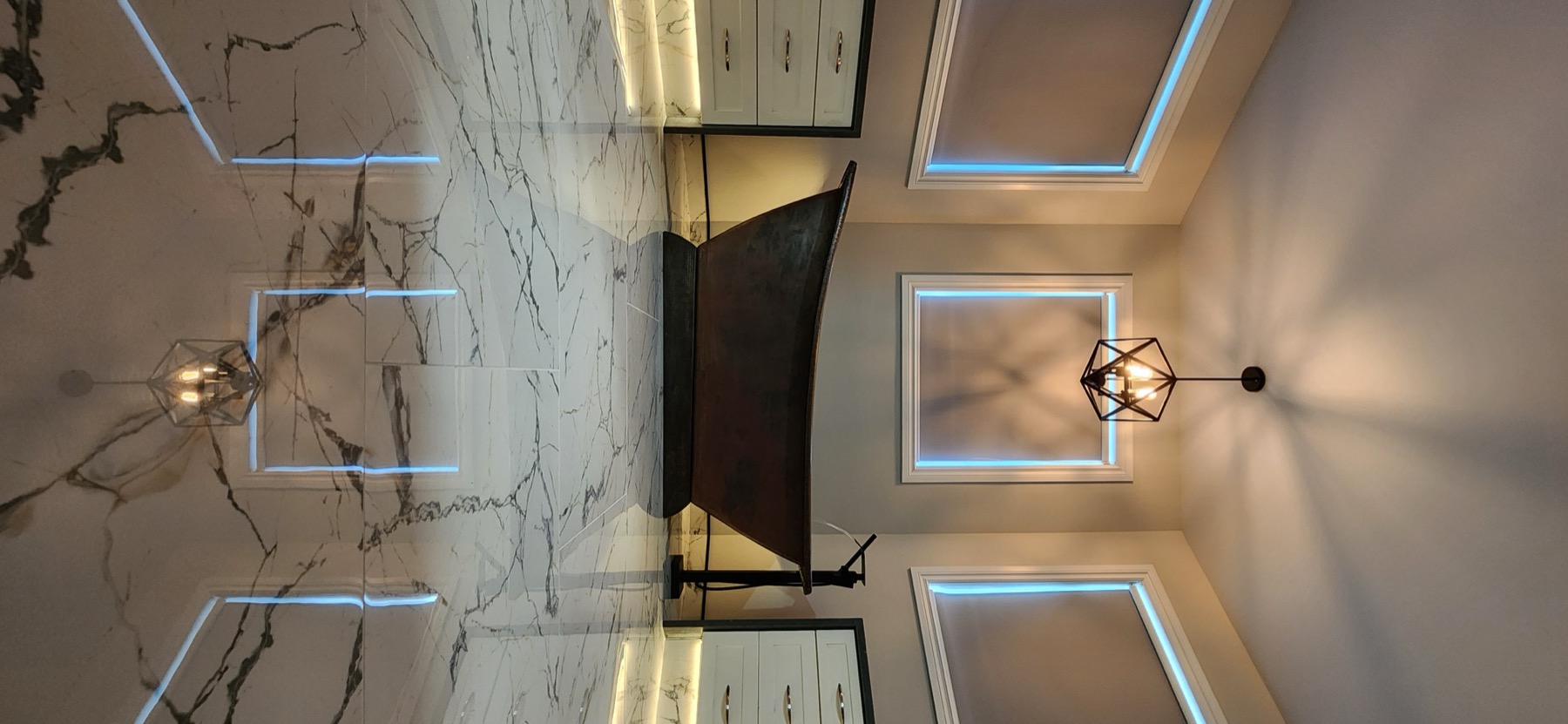 Copper Elegance finished tile project